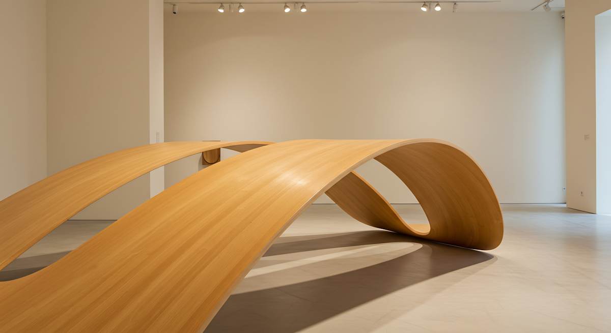 Continuous Flow (Ribbon No. 1) by Kaelen Dufresne, Image 1.