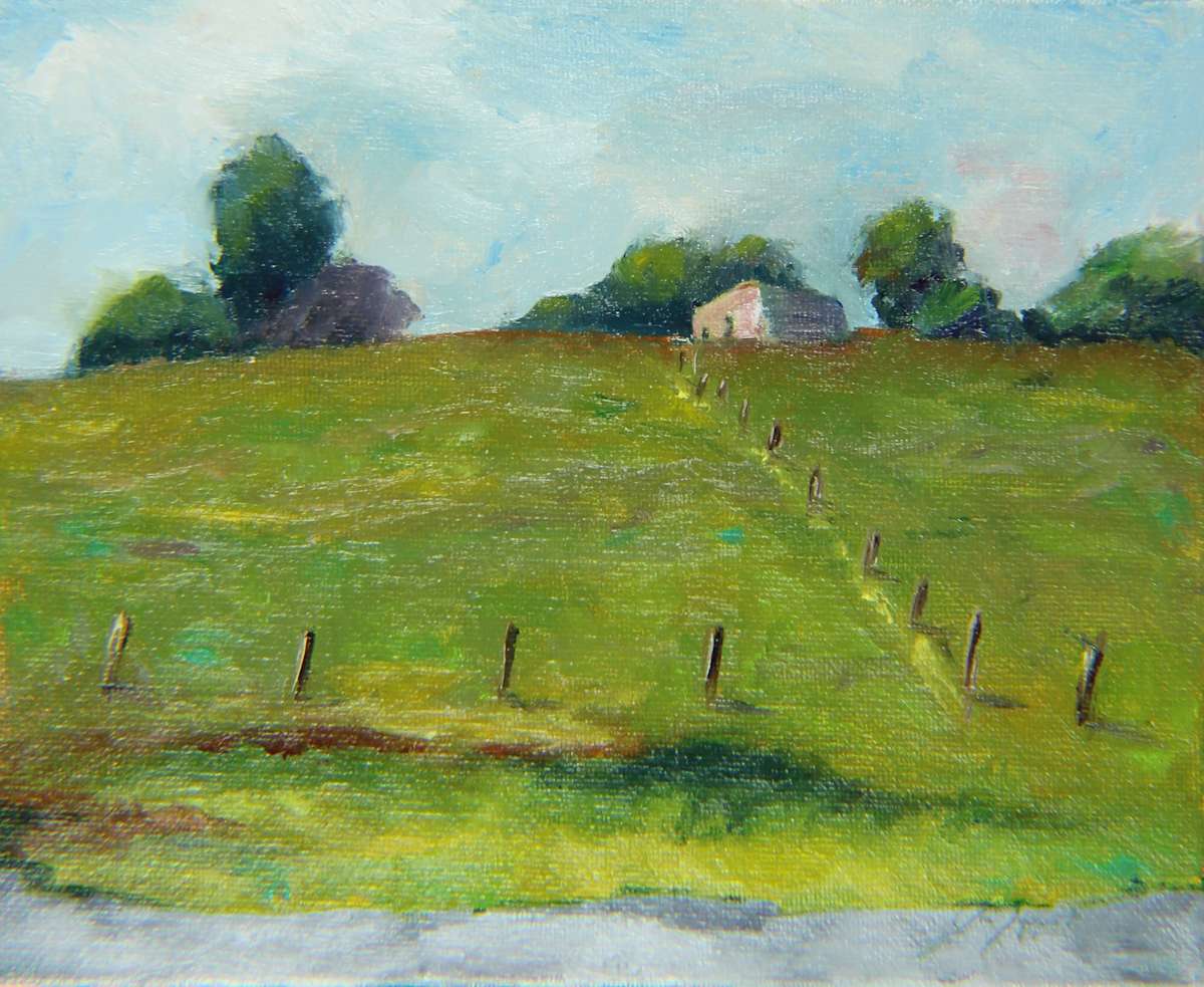 Solitude Barn by Janice Tippett 