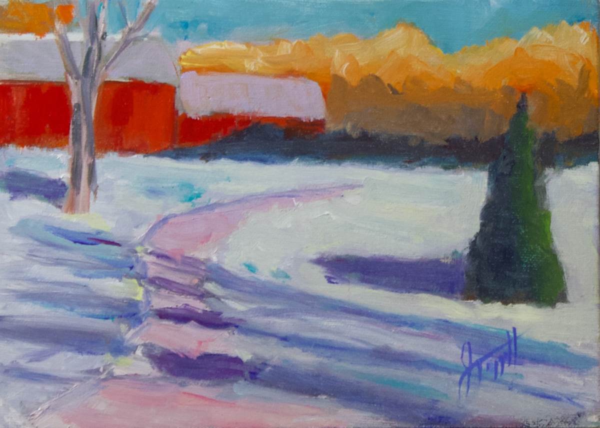 Chromatic Winter by Janice Tippett, Image 1.