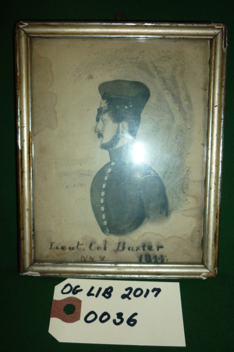 Lieut. Col Baxter NYV 1814 