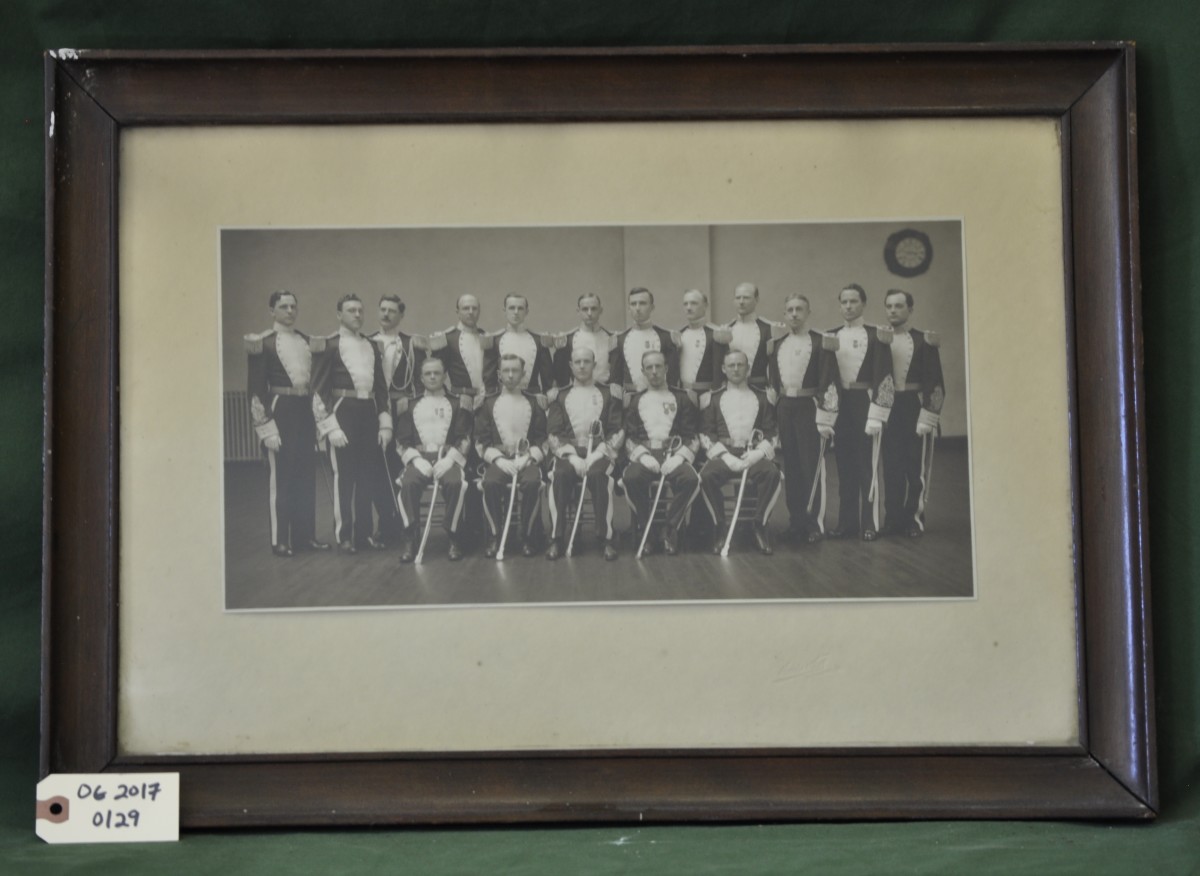 Group Photograph of Unknown Military Men 