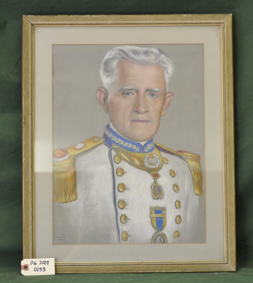 Portrait of unknown officer 