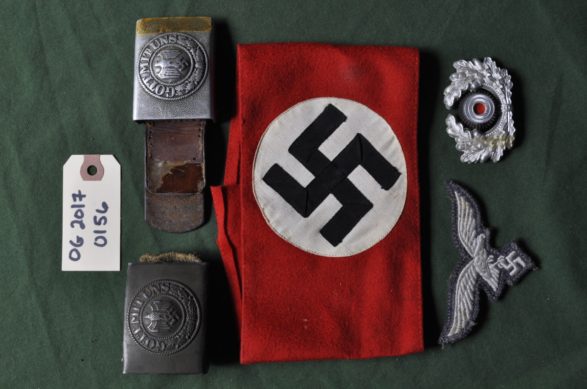 Assorted Nazi Uniform Items 