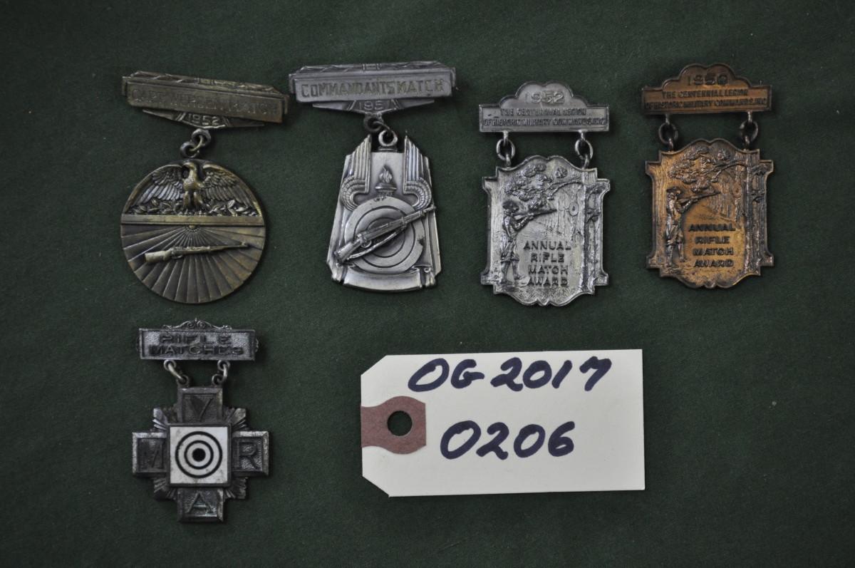 Assorted Shooting Medals 