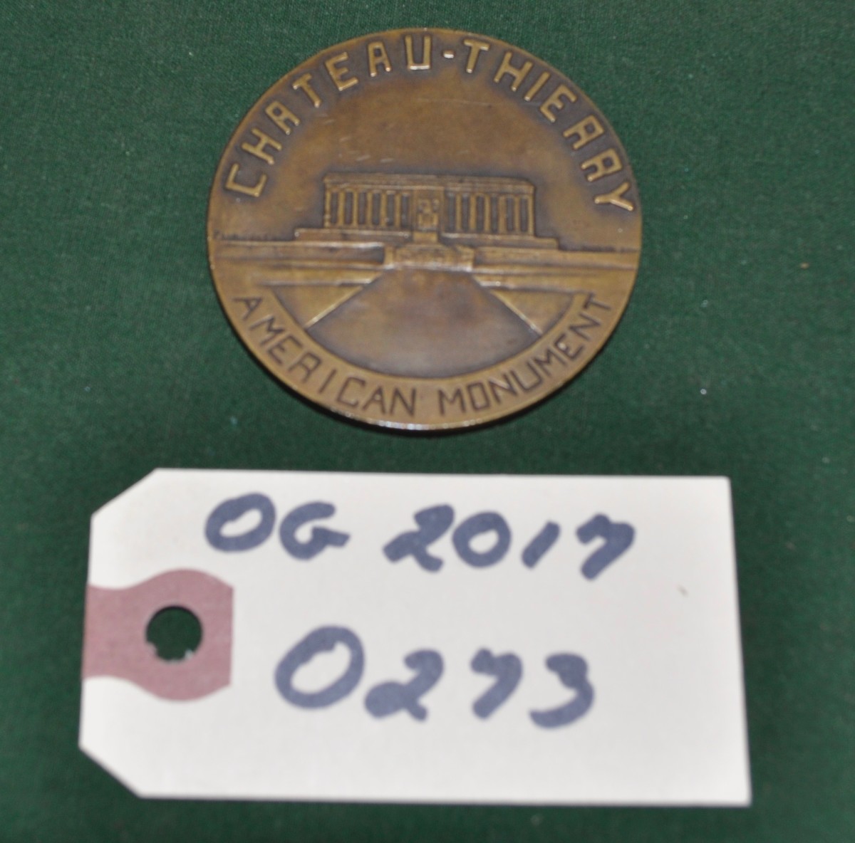 Two Inch Round Medal 