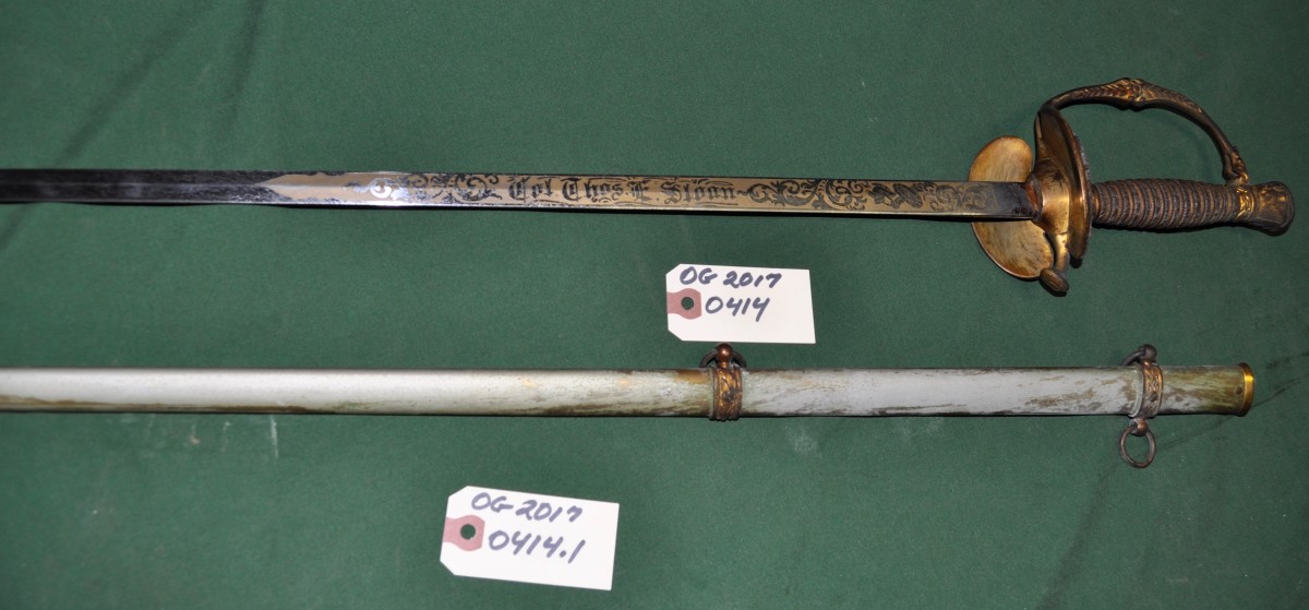 37 Inch Sword with 32 Inch Scabbard from the collection of Old
