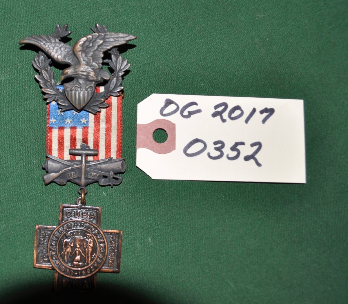 Spanish American War Medal 