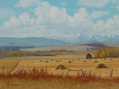 Wheatfields by George Horvath, Image 1.