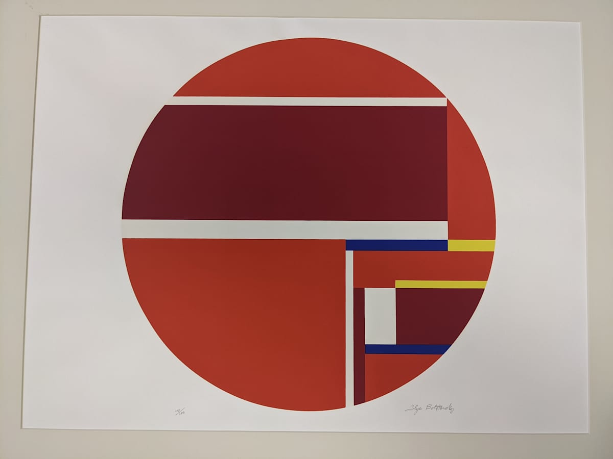 Untitled (from a suite of four geometric compositions) by Ilya Bolotowsky 