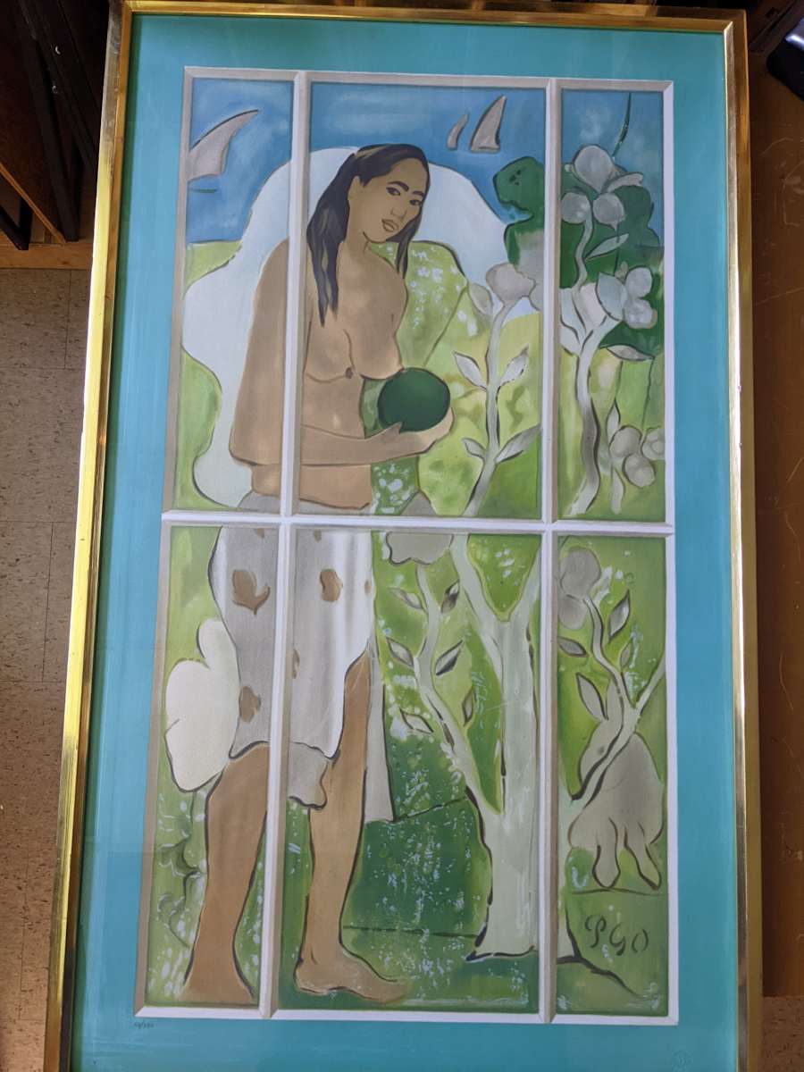 Tahitienne debout by Paul Gauguin 