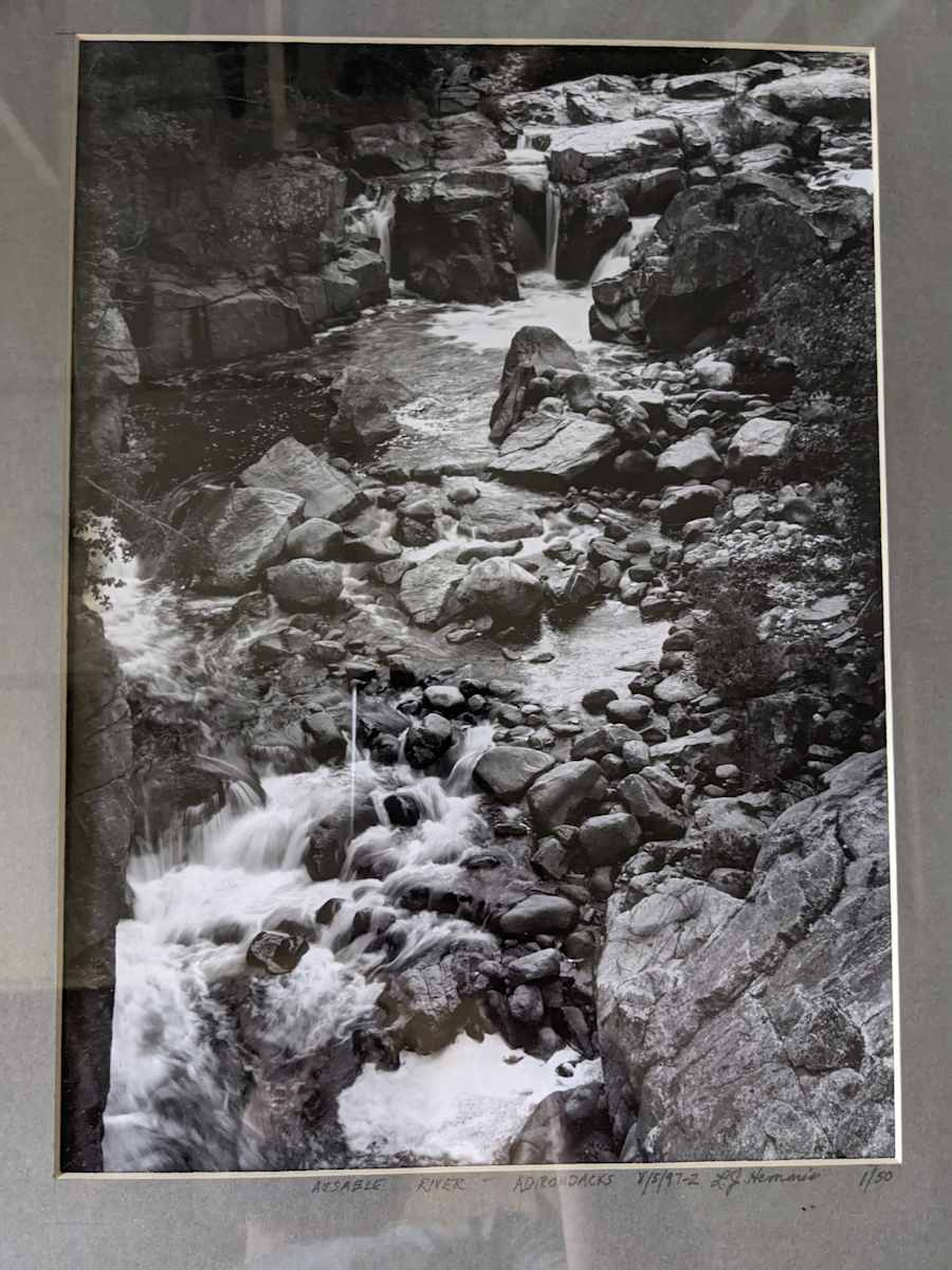 Ausable River - Adirondacks 8/5/97 - 2 by L.J. Hemmis, Image 1.