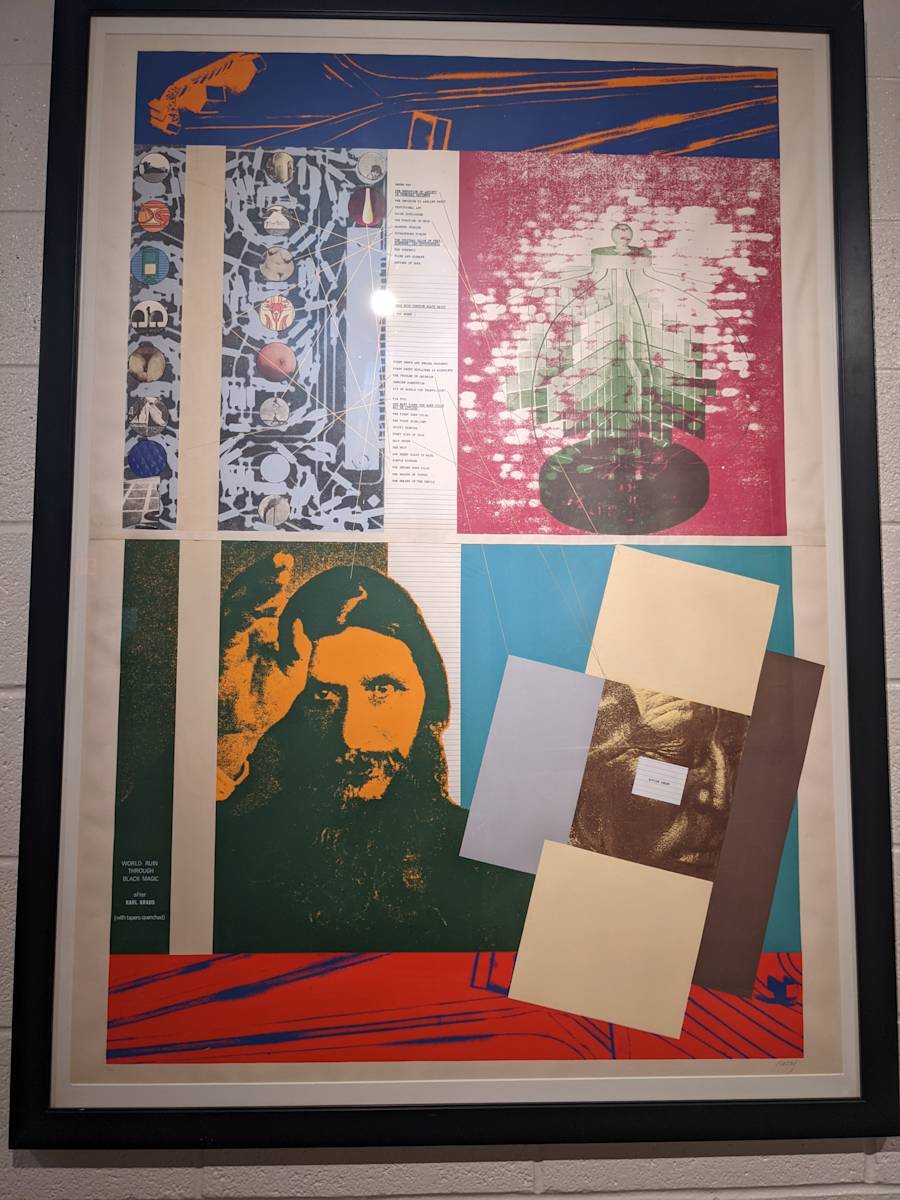 World Ruin Through Black Magic by R. B. Kitaj 