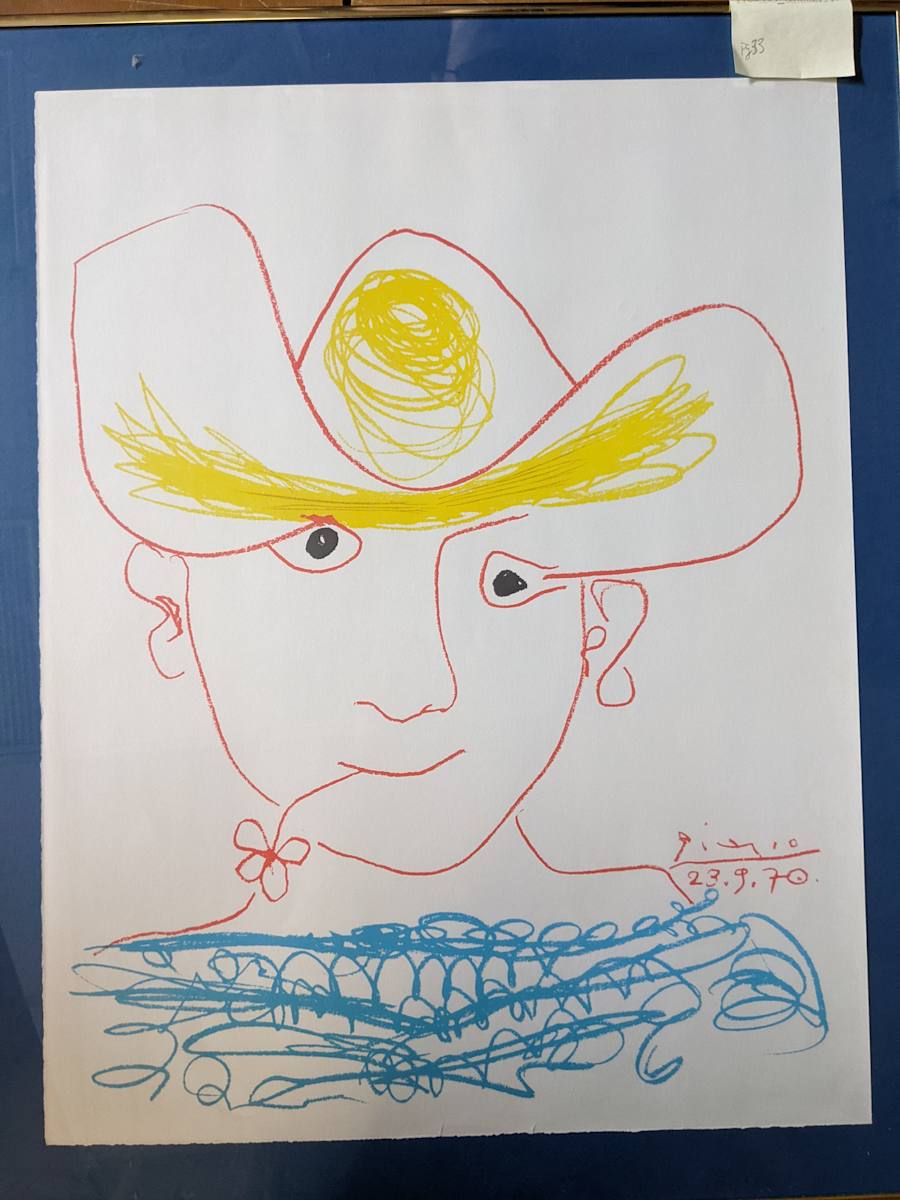 Unknown Young Spanish Peasant by after Pablo Picasso 