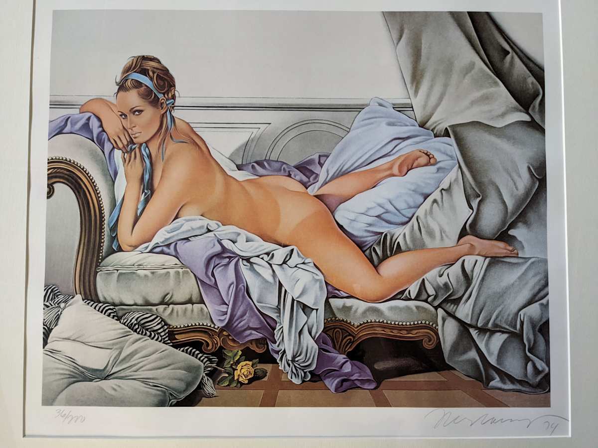 Touche Boucher by Mel Ramos 