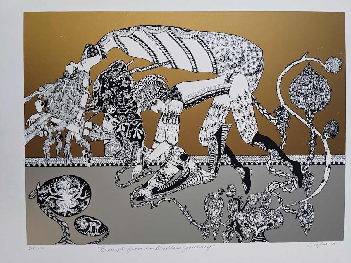 Excerpt From an Endless Journey by Ellen Safra, Image 1.