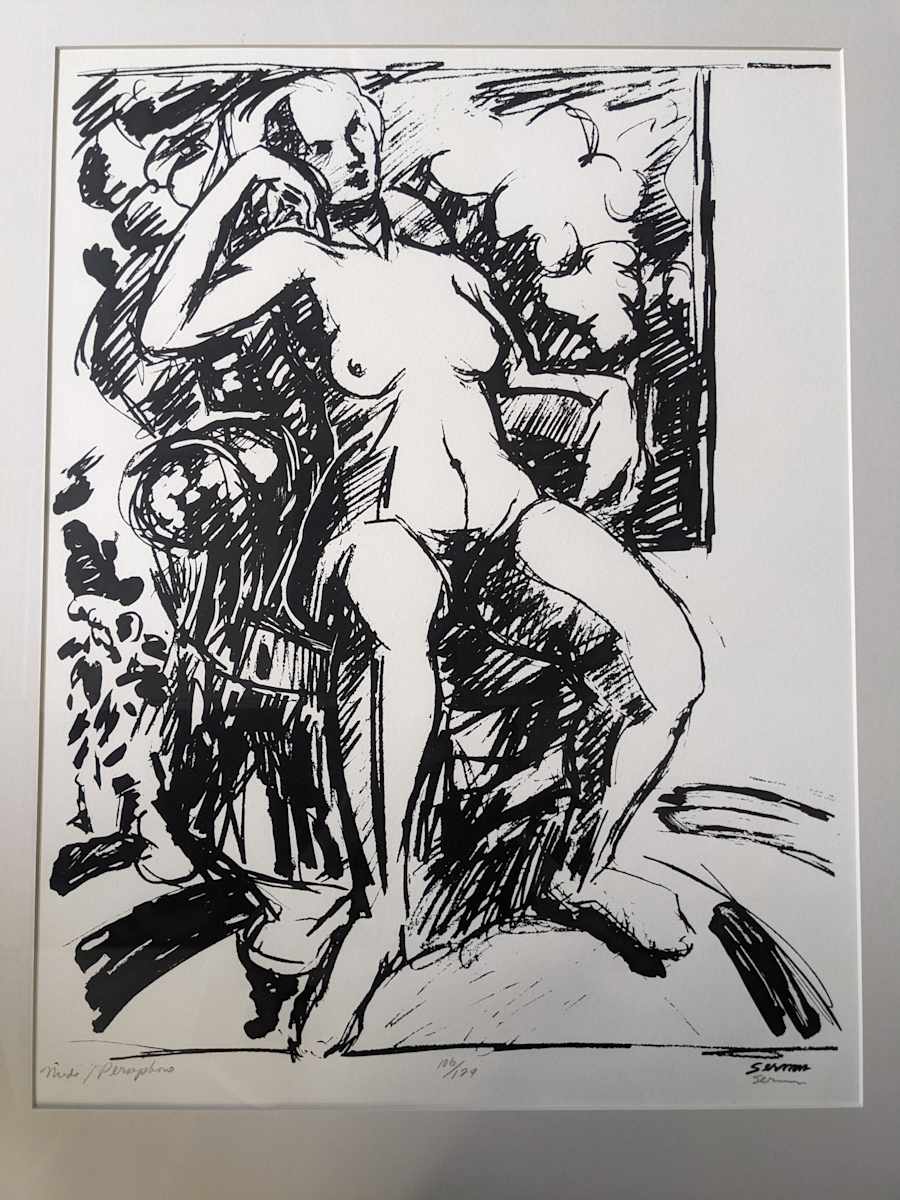 Nude Persephone by Gus Sermas 