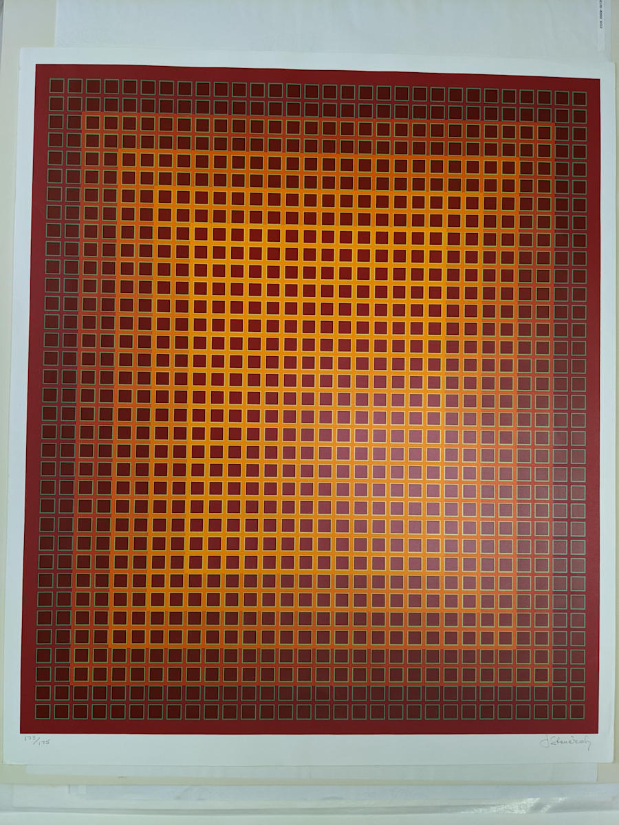 Sequential Chroma by Julian Stanczak, Image 1.