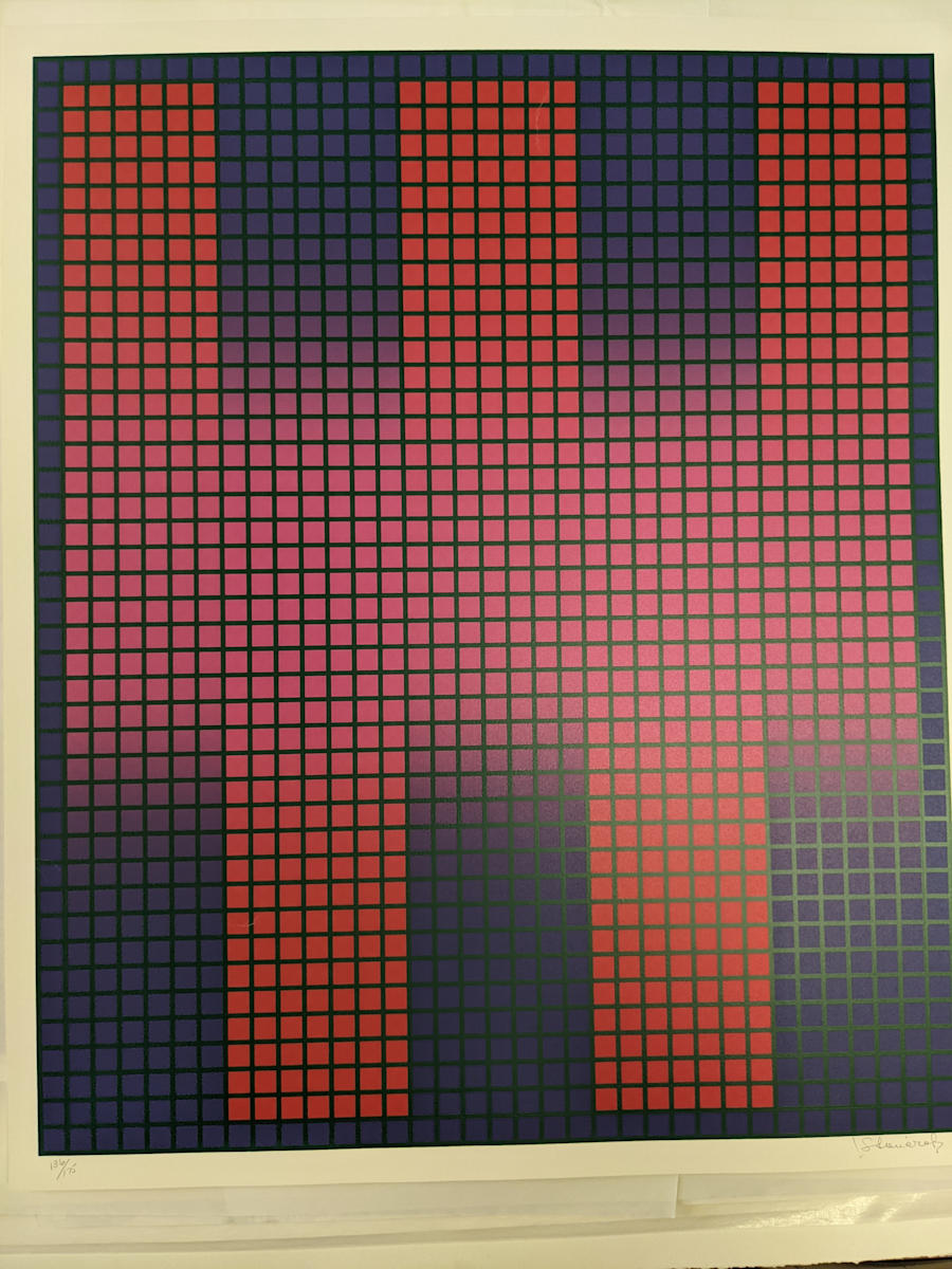 Trespass by Julian Stanczak, Image 1.