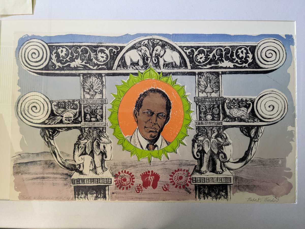 Tribute to Dr. Gopal Mitra by Robert V. Werder, Image 1.