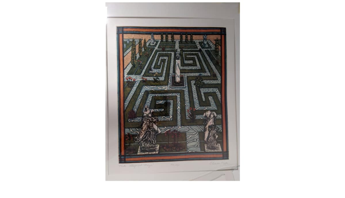 Plato Allegorical Maze by Eleanor Rappe, Image 1.