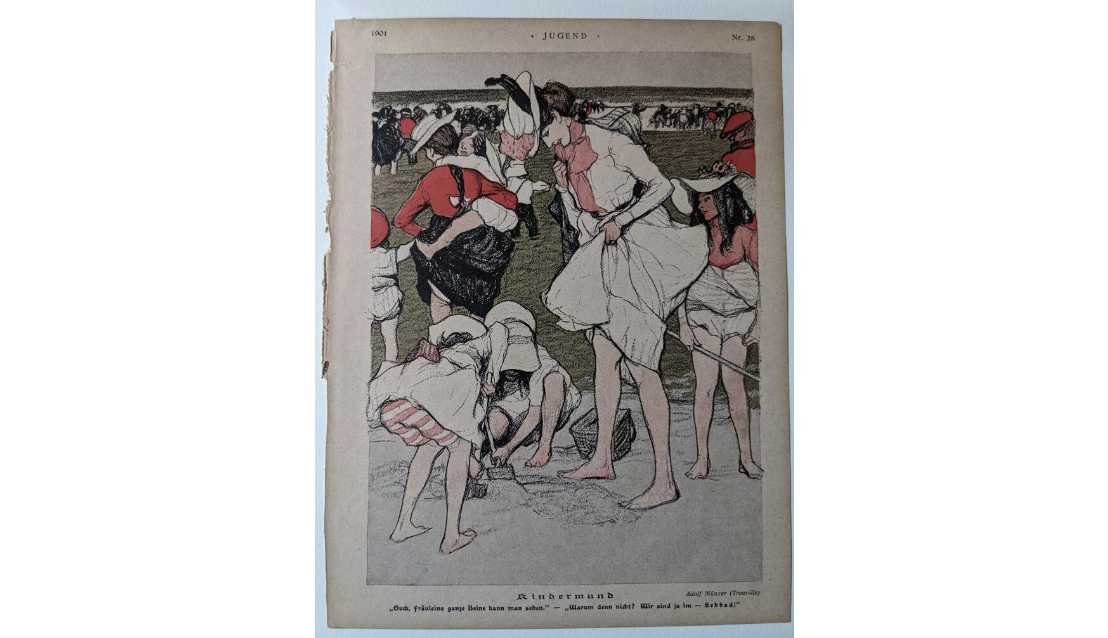 Kindermund (in jugend) by Adolf Munzer, Image 1.