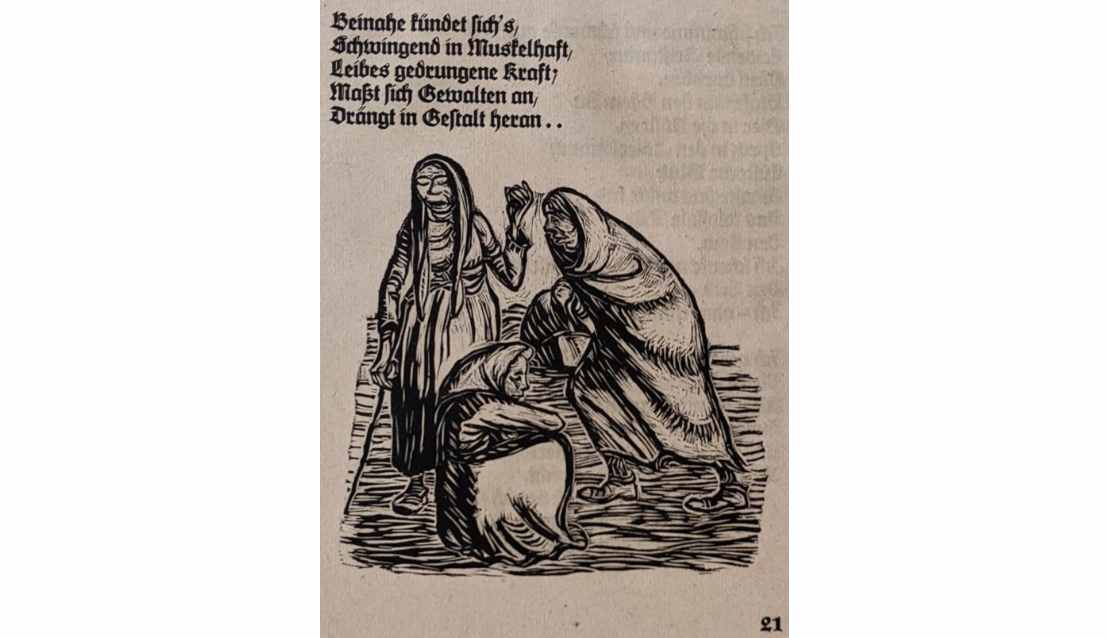Die Vasstossenen (The Outcasts) by Ernst Barlach, Image 1.