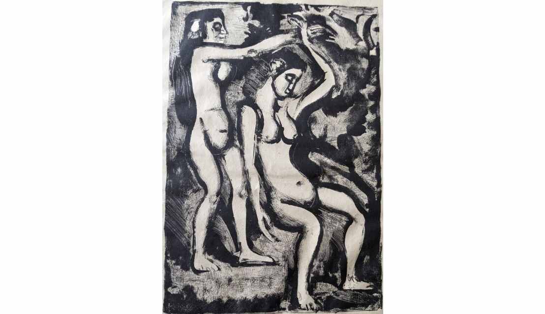 Deux Filles Nues by Georges Rouault, Image 1.