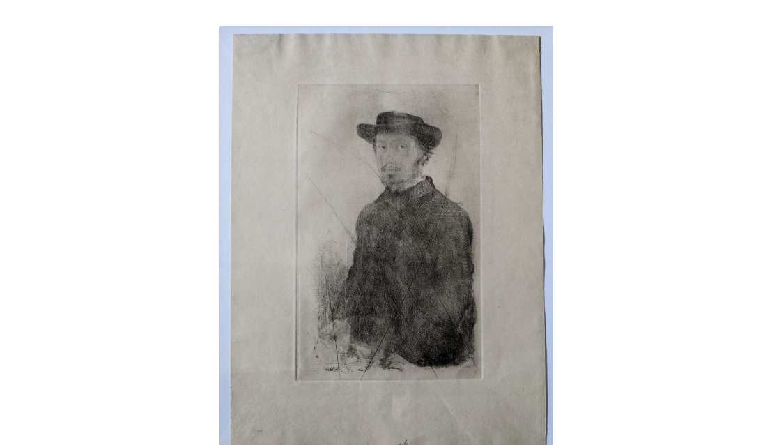 Self portrait by Edgar Degas, Image 1.