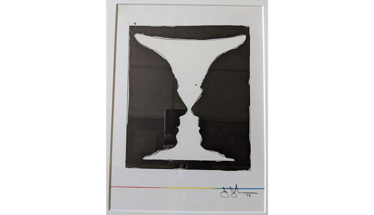 Cup 2 Picasso  (Fields 168) by Jasper Johns, Image 1.