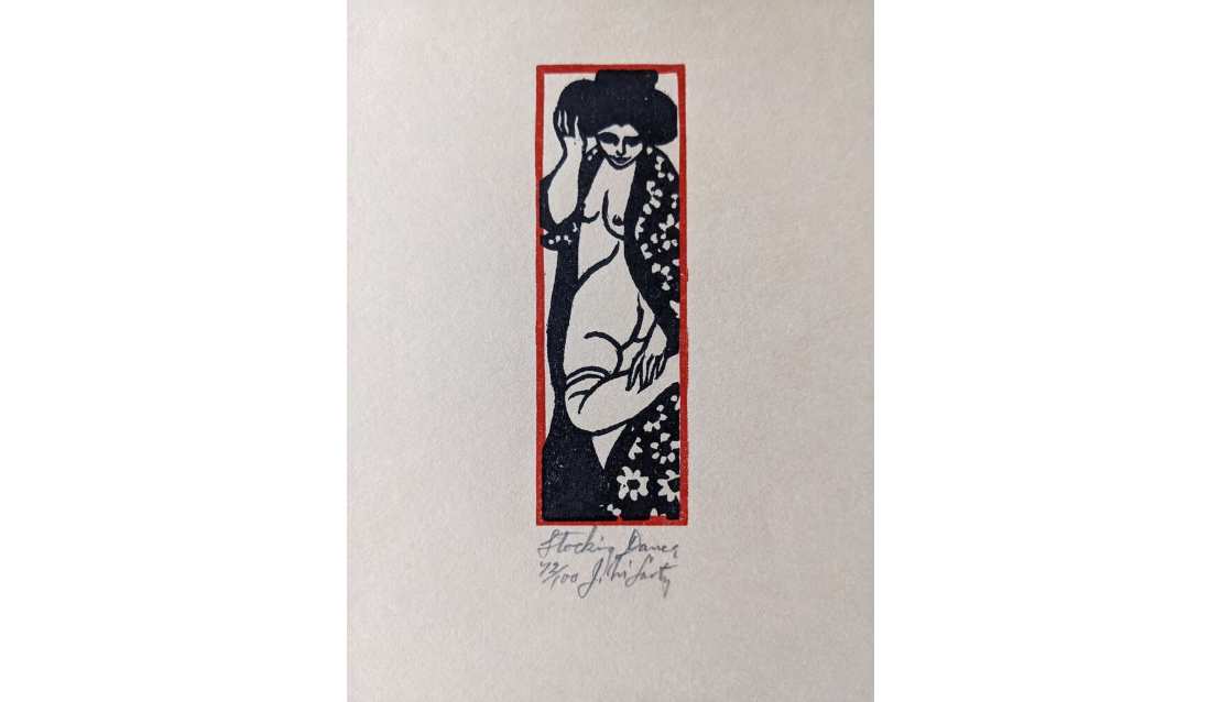 Stocking Dancer by Jack McLarty, Image 1.