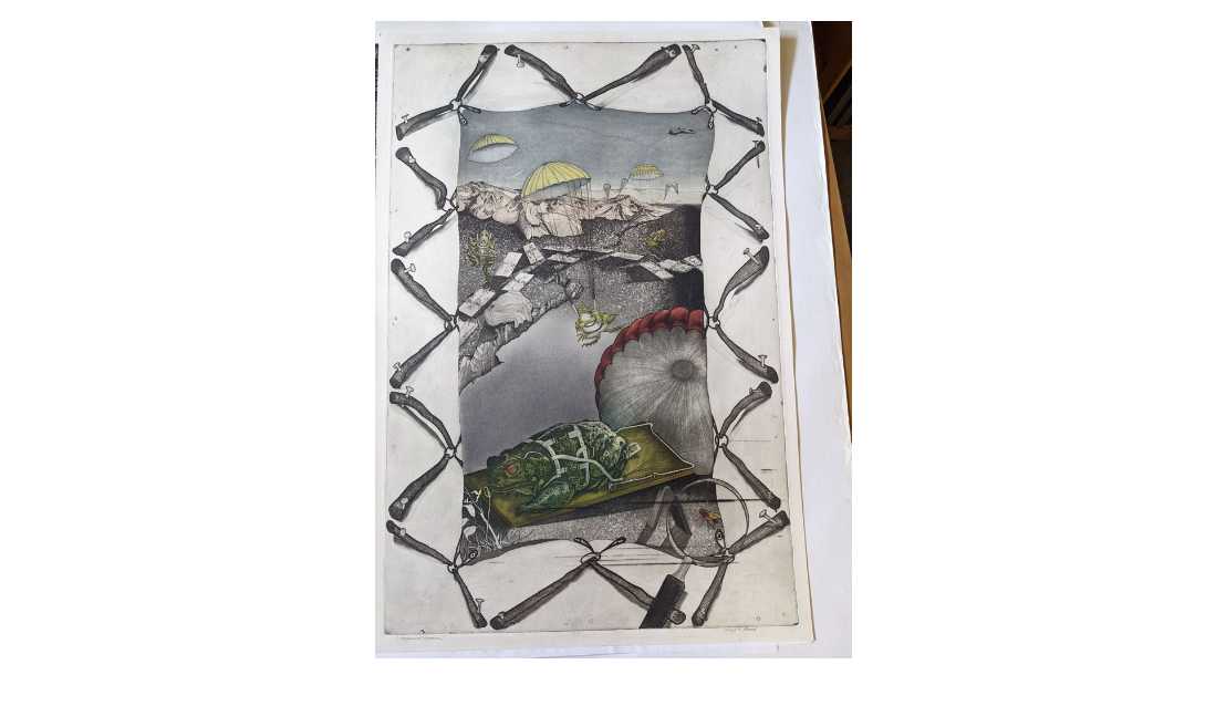 Unfinished Invasion by Lloyd R. Menard, Image 1.