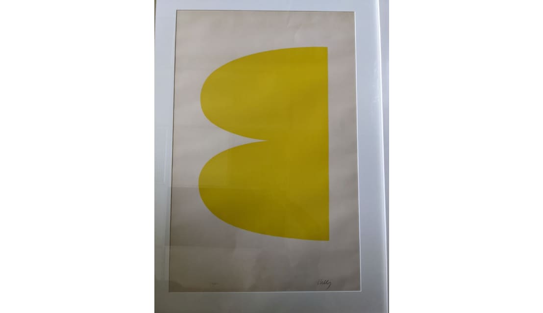 Yellow B by Ellsworth Kelly, Image 1.