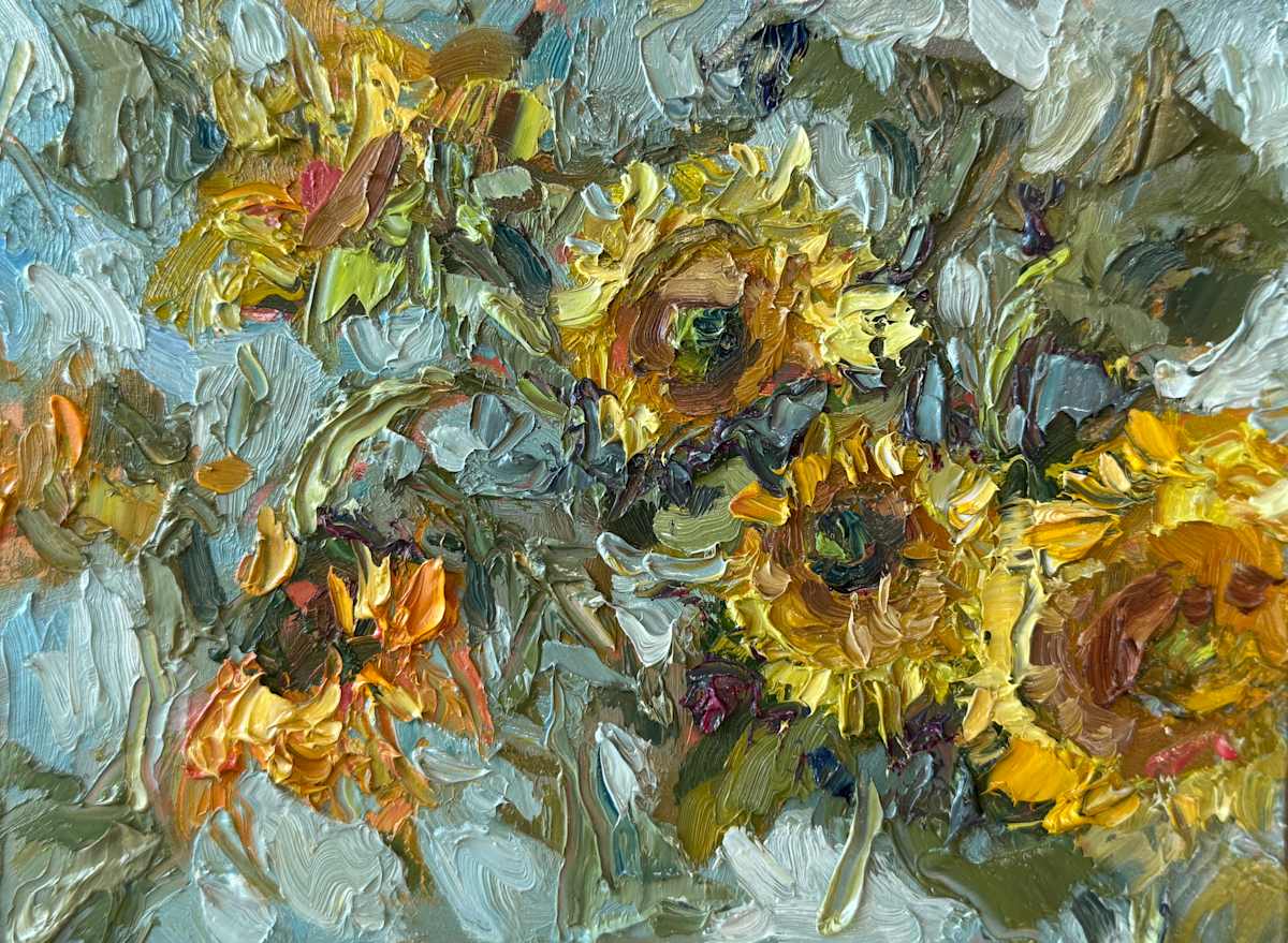 Sunflower Zentangle by Sara Rae 