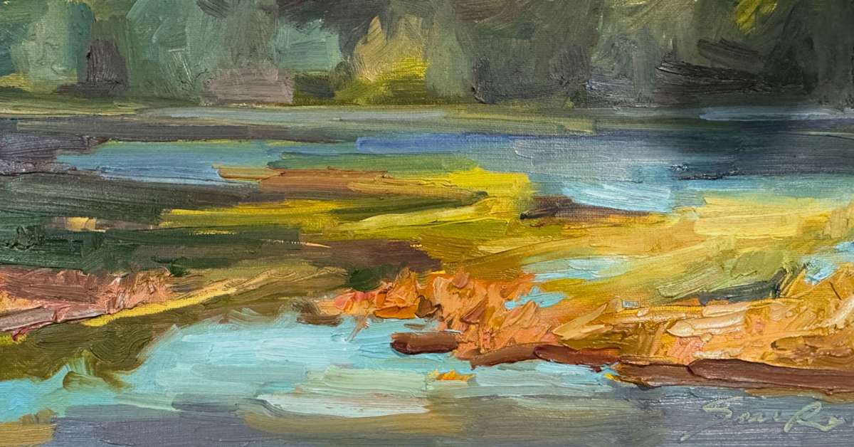 Wiggly Bridge Inlet by Sara Rae 