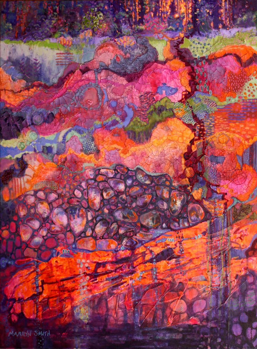 Soleil levant printanier / Spring Sunrise by Marilyn Smith 