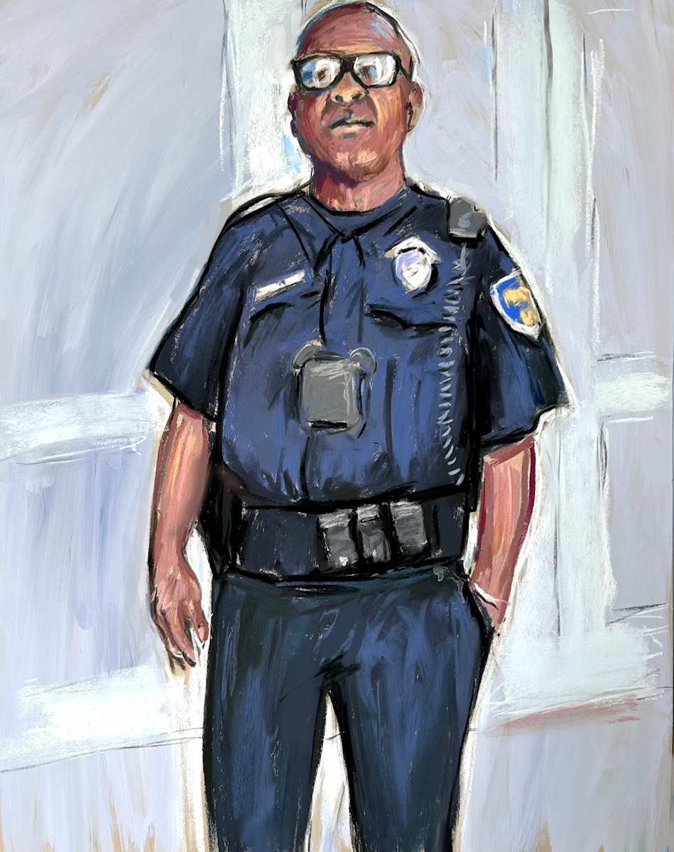 Officer Moses by Patrice McPeak  Image: Homeless Outreach Team 