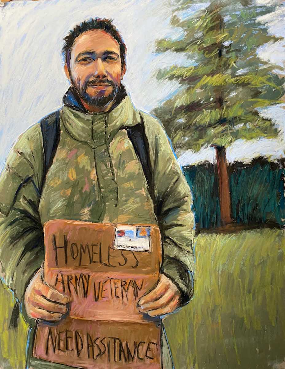 Peter by Patrice McPeak  Image: Homeless in DC