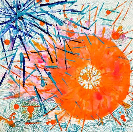 Psychedelic Donuts 04 (Blaze On, 8/31/2018, Commerce City, CO) by Rachel Wilsey, Image 4.