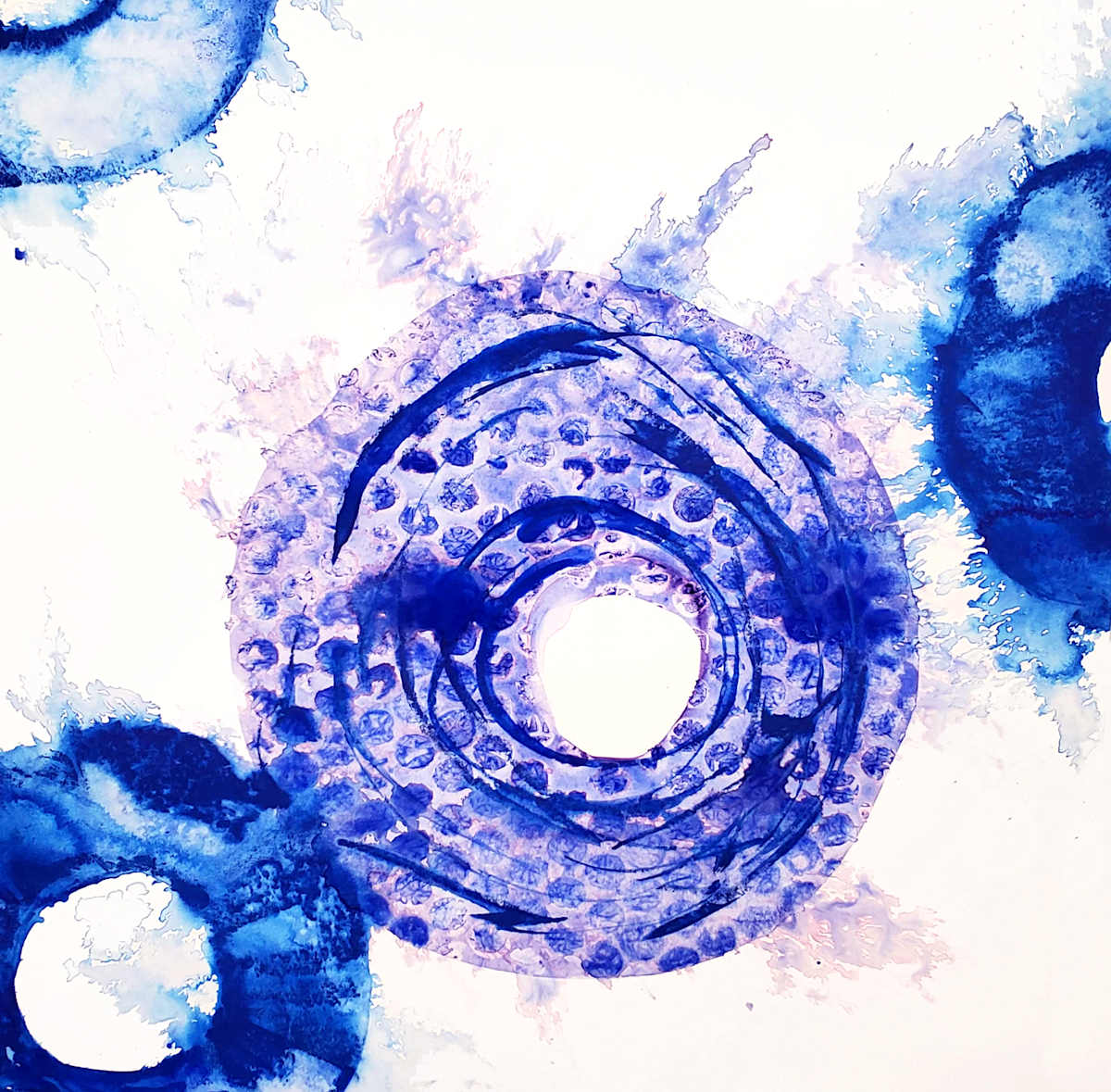 Psychedelic Donuts 01 (The Squirming Coil, 7/22/2017, New York, NY) by Rachel Wilsey, Image 7.