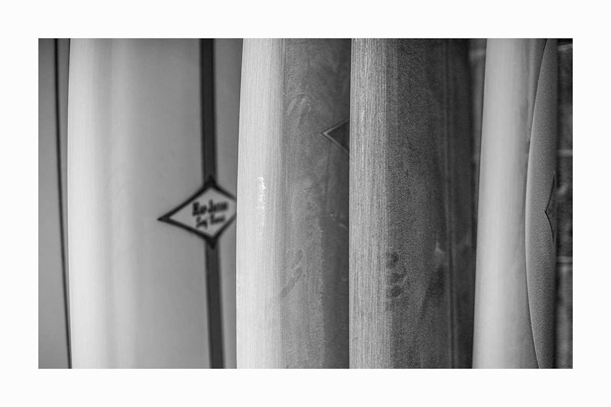 Last Shipped by Ken Pagliaro  Image: The last shipment of Hap Jacobs surfboards waiting to be sent out.