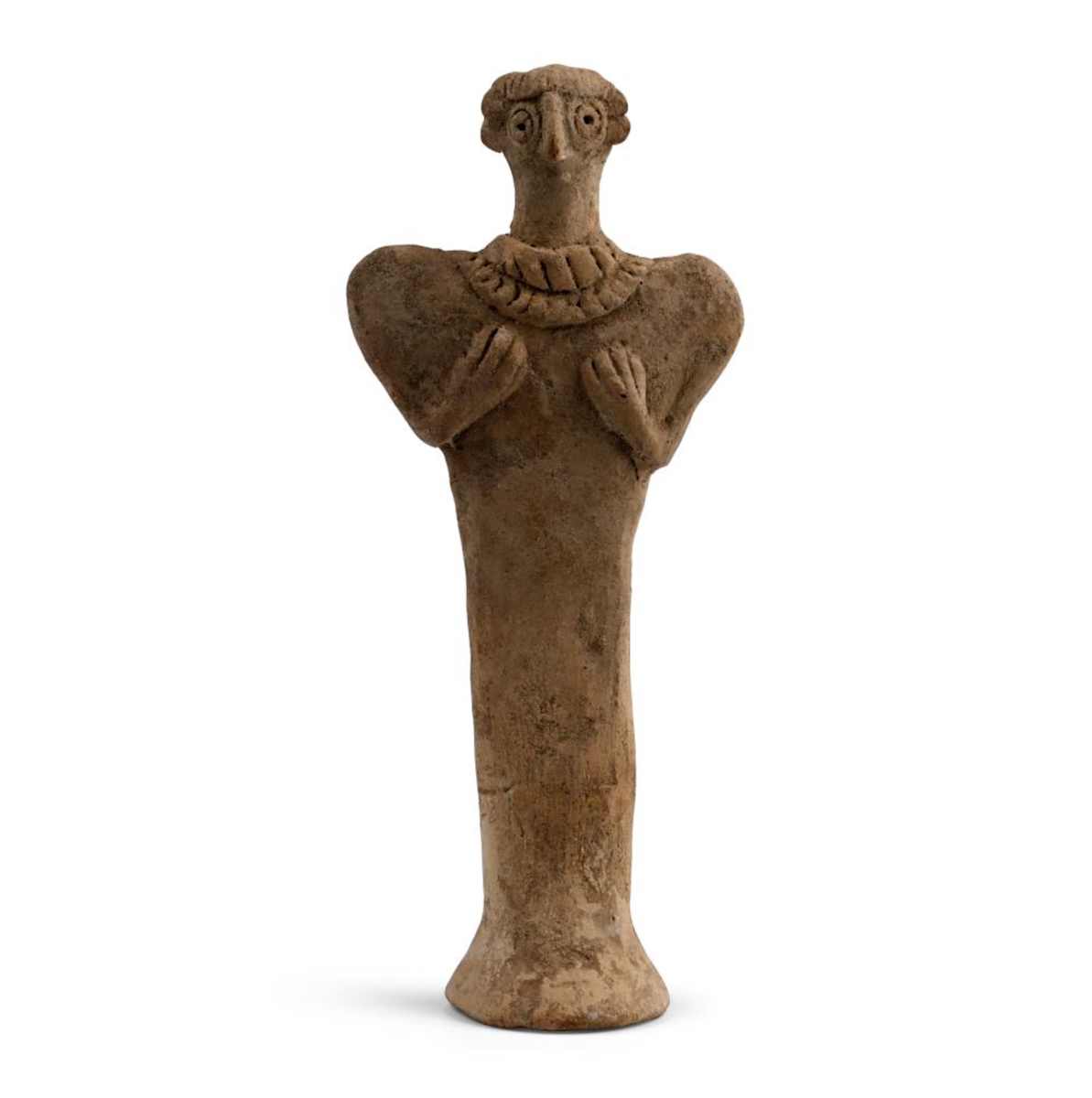 SYRO-HITTITE TERRACOTTA FERTILITY FIGURE 