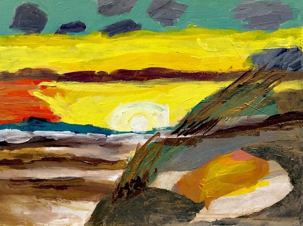 Sunset And Sand by Christopher 