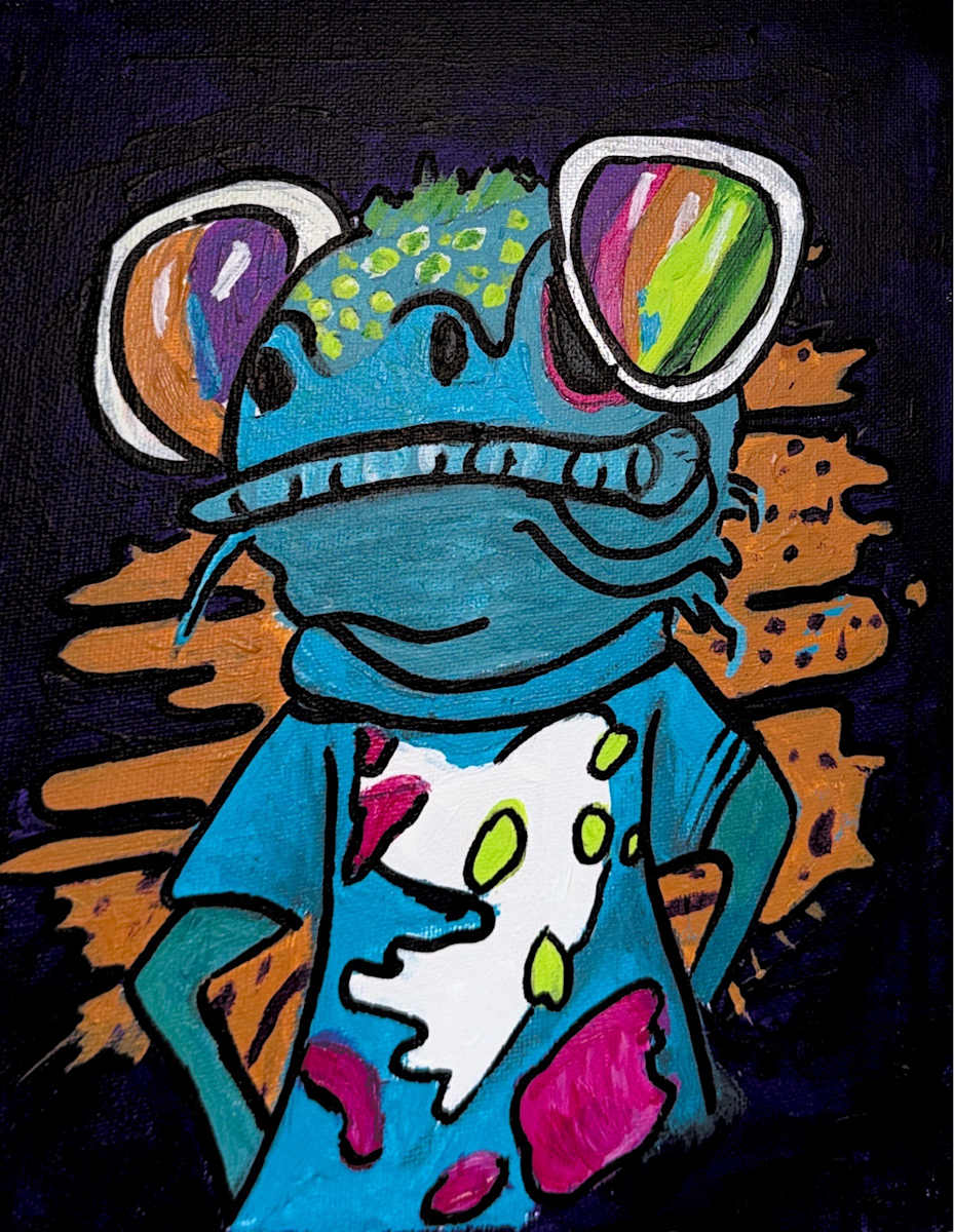 Funky Lizard by AJ, Image 1.