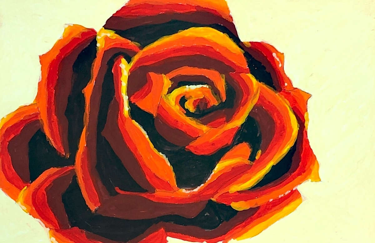 Rose Lighting The Way by AJ, Image 1.