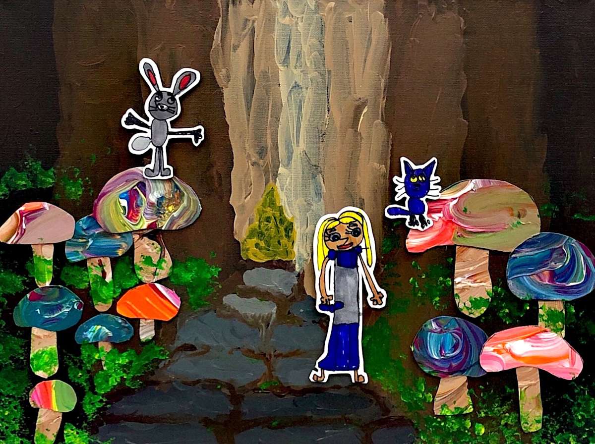 Alice In Wonderland by Lela 