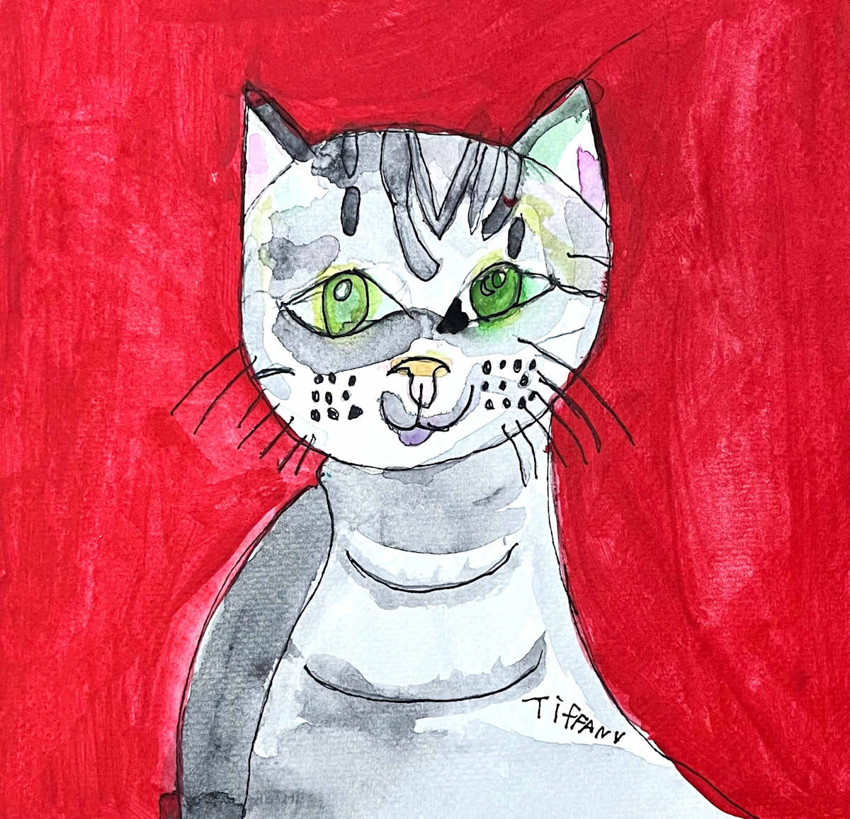 Siamese Cat by Tiffany 