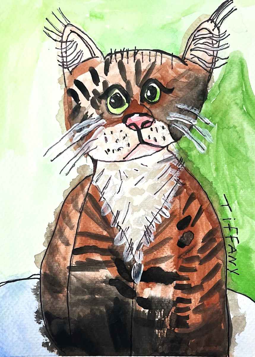 Cat by Tiffany, Image 1.