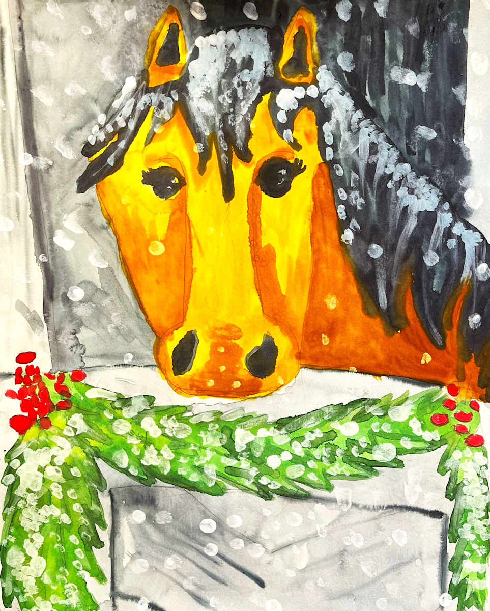 Christmas Horse by Tiffany 