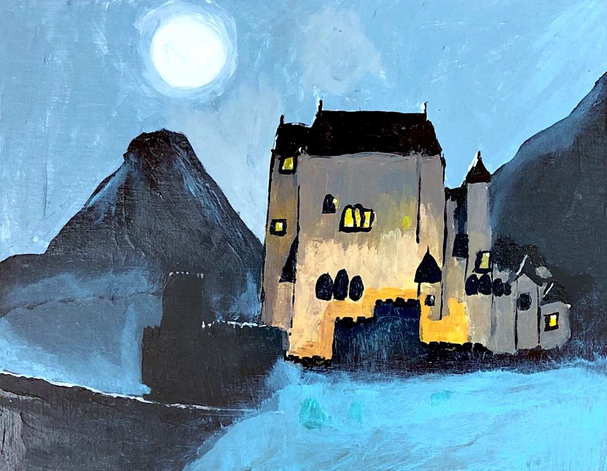 Castle In The Moonlight by ChristopherF, Image 1.