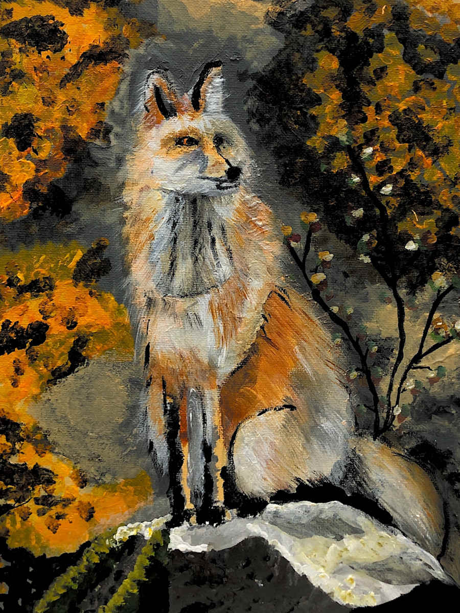 Stoic Fox by AJ 